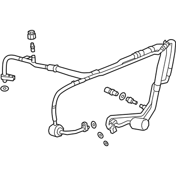 Chevy 84906735 Front Suction Hose