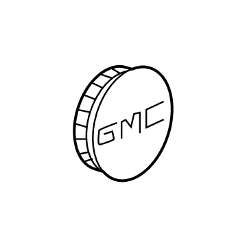 GM 84335832 Hub Wheel Cap