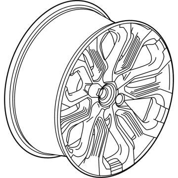 GMC 84738126 Wheel, Alloy