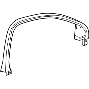 GM 84178950 Molding Assembly, Front Side Door Window Garnish