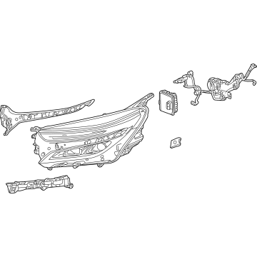 Chevy 85538059 Headlamp Assembly