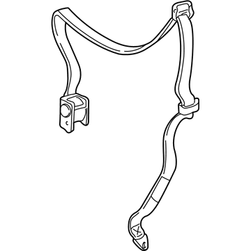 GM 12457307 Belt Kit,Driver Seat(Retractor Side) Neutral