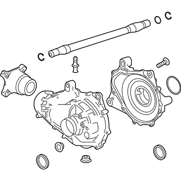 Cadillac 84191837 Carrier Assembly