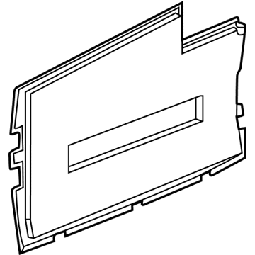 GM 15823372 Insulator,Front Side Door Outer Lower Finish Panel