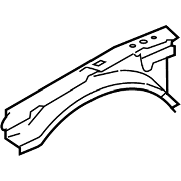 GM 15939200 Rail,Front Compartment Upper Side