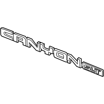 GM 15926161 Emblem Assembly, End Gate