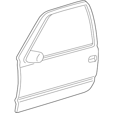 GMC 10363024 Belt Weatherstrip