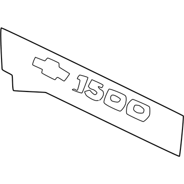 Chevy 15733703 Decal