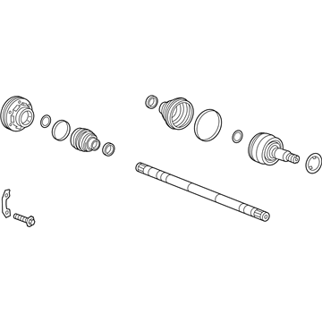 GM 84855968 Shaft Assembly, Rear Whl Drv