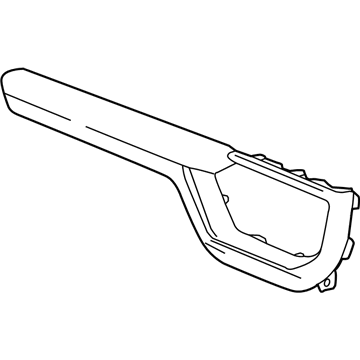 GM 84051876 Applique Assembly, Instrument Panel Trim Plate *Nehalem