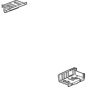 GM 84075789 Extension, Rear Compartment Floor Panel