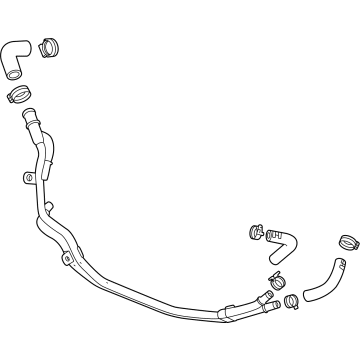 Chevy 12706072 Oil Cooler Pipe