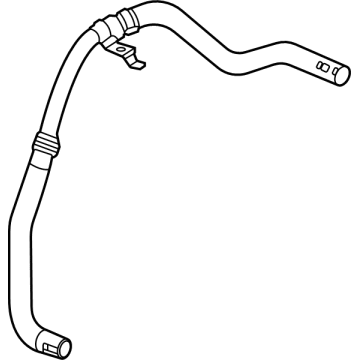 Cadillac 87832629 Upper Hose