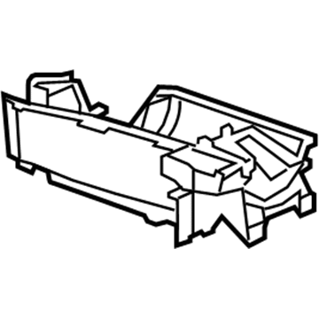 GM 92215222 Case, A/C Evaporator Lower