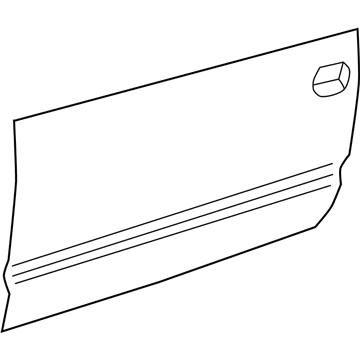 GM 15074916 Panel, Front Side Door Outer