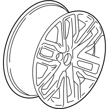 GMC 22996314 Wheel, Alloy