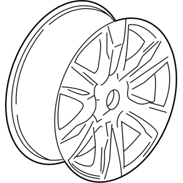 GMC 22996319 Wheel, Alloy