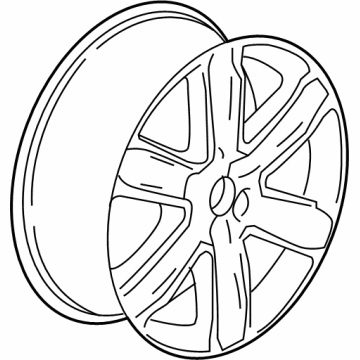 GMC 22996320 Wheel, Alloy