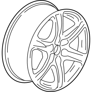 GMC 22996312 Wheel, Alloy