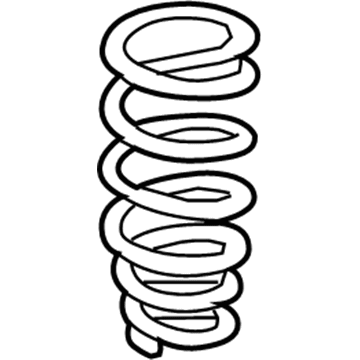 2010 Cadillac CTS Coil Springs - 25957801