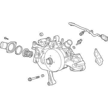 GMC 12725728 Water Pump