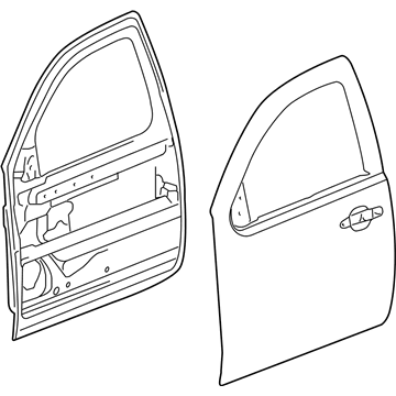 Chevy 86532536 DOOR,FRONT SIDE(INCLUDES 3)