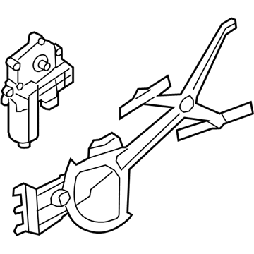 Saturn 94705323 Window Regulator