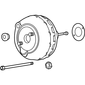 2014 Buick Verano Brake Booster - 13409893