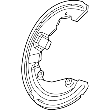 2023 Cadillac CT4 Brake Backing Plate - 22740597