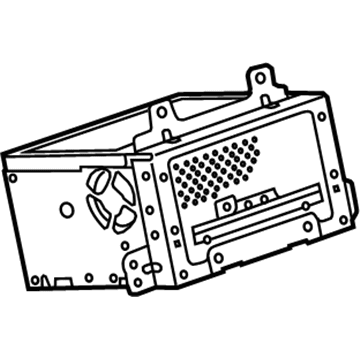 Chevy 84064075 Radio