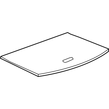 GM 42771522 Shelf Assembly, R/Cmpt Stow *Grey