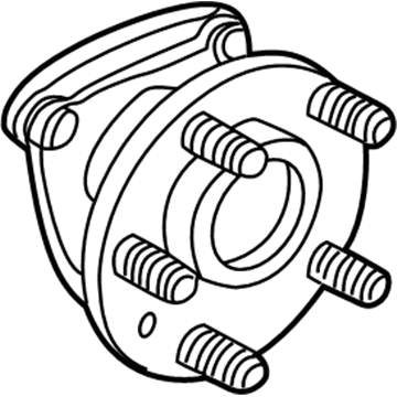 GM 89047669 Rear Wheel Bearing (W/ Wheel Speed Sensor)