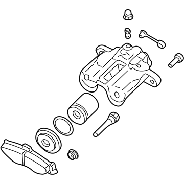 Cadillac 89060219 Caliper