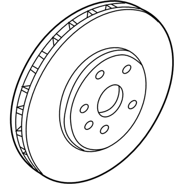 Cadillac 25750257 Rotor