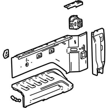 GMC 85539176 Inner Panel Assembly