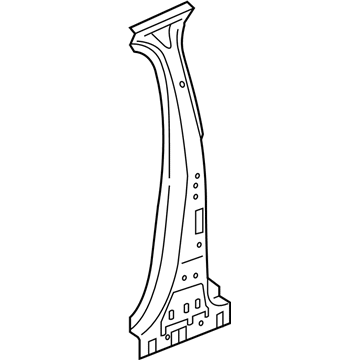 GM 23458528 REINFORCEMENT,CTR PLR OTR PNL CTR