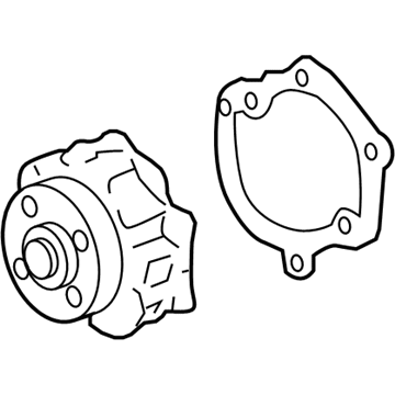 Cadillac 12709178 Water Pump Assembly