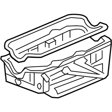 2007 Buick Rendezvous Oil Pan - 12593455