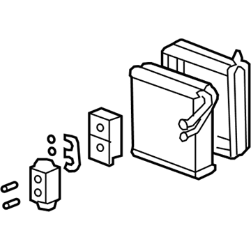 Saturn 22804121 Evaporator Core