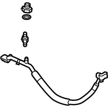 Saturn 15798289 Compressor & Condenser Hose