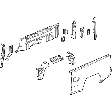 Chevy 23381424 Side Panel