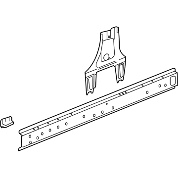 GM 84972411 Reinforcement Assembly, Rkr Otr Pnl