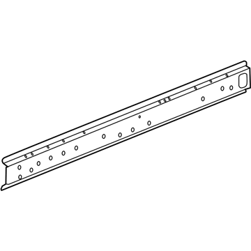 GM 84387970 Reinforcement Assembly, Rkr Otr Pnl