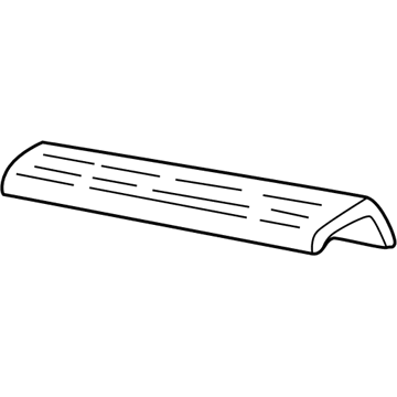 Pontiac 10316805 Rear Sill Plate