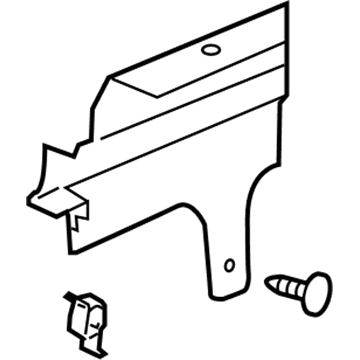 GM 15144061 Shield, Intake Air Splash