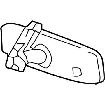 GM 13584893 Mirror Assembly, Inside Rear View