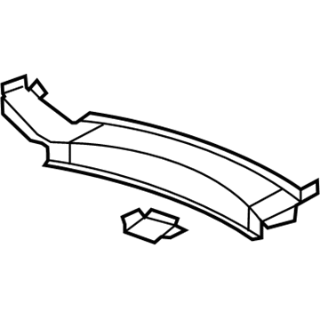 Buick 25892481 Rear Cross Sill