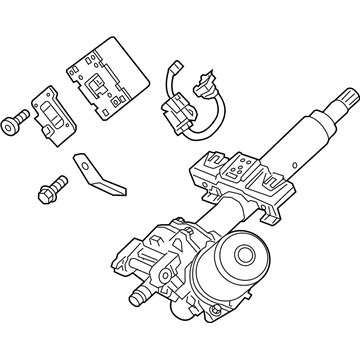 Chevy Spark Steering Column - 42542213