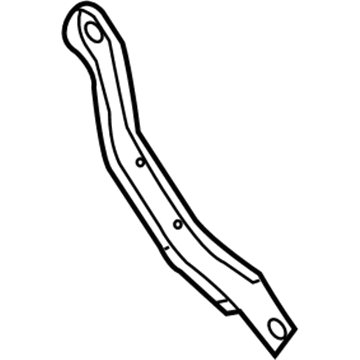 GM 15261226 Brace, Front End Sheet Metal Diagram