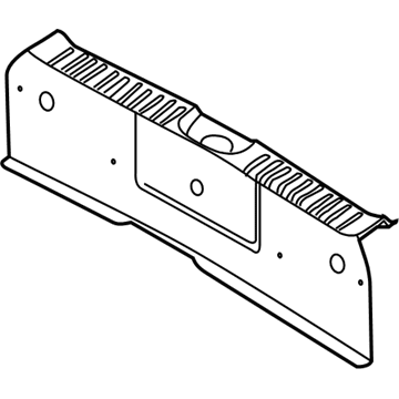 GM 96347368 Trim,Rear End Panel